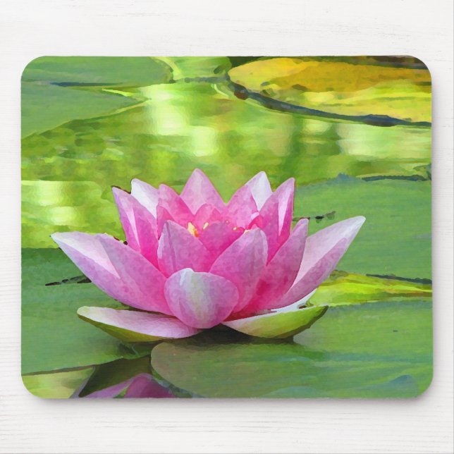 Water Lily Mouse Pad (Front)