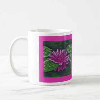 Water lily mug