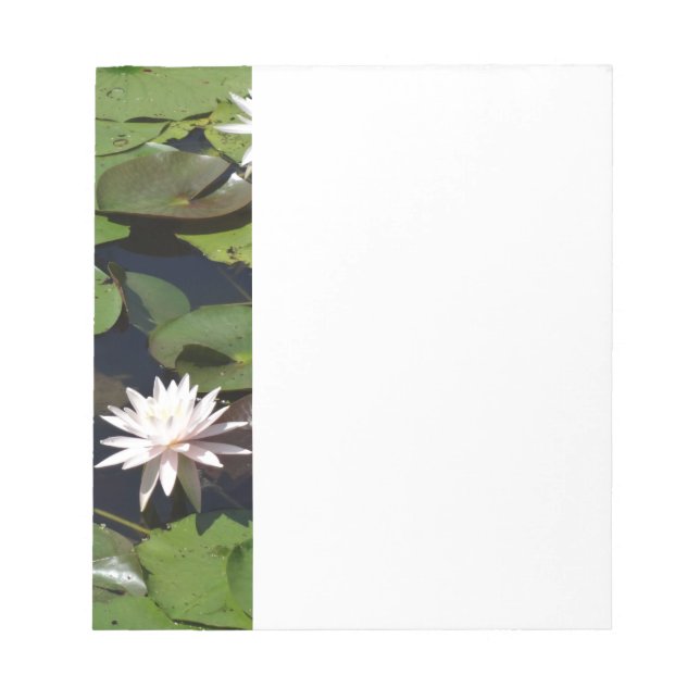 Water Lily Notepad (Front)
