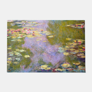 Water Lily Pond at Giverny, Claude Monet Doormat