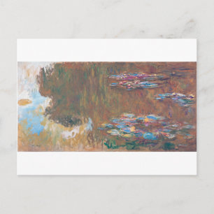 Water Lily Pond at Giverny, Claude Monet Postcard