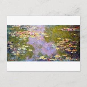 Water Lily Pond at Giverny, Claude Monet Postcard