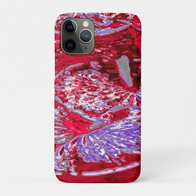 WATER LILY POND Case-Mate iPhone CASE (Back)