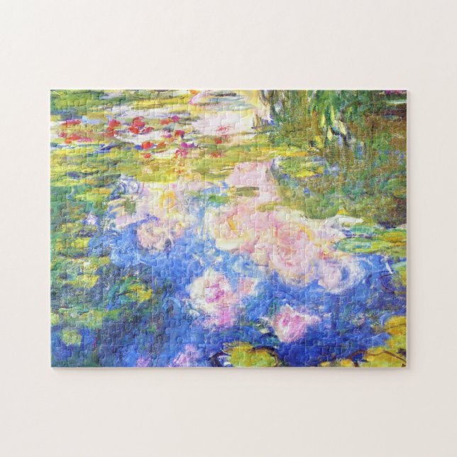 Water Lily Pond Claude Monet Jigsaw Puzzle (Horizontal)