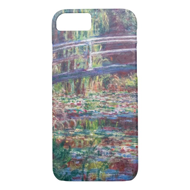 Water Lily Pond (Harmonie Rose), Monet Case-Mate iPhone Case (Back)