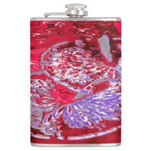 WATER LILY POND HIP FLASK