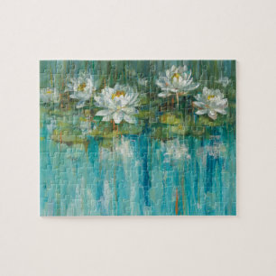 Water Lily Pond Jigsaw Puzzle
