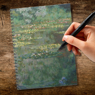 Water Lily Pond Monet 1904 Notebook