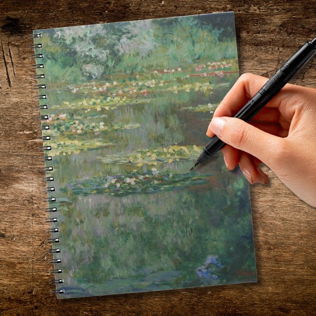 Water Lily Pond Monet 1904 Notebook (Creator Uploaded)