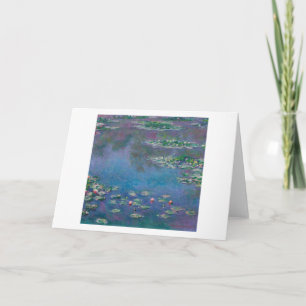 Water Lily Pond, Monet Card