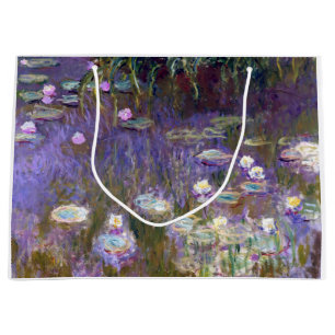 Water Lily Pond, Monet Large Gift Bag