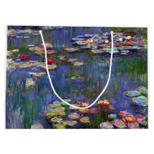 Water Lily Pond, Monet Large Gift Bag