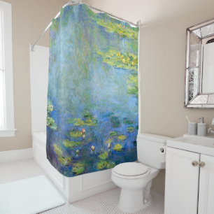 Water Lily Pond, Monet Shower Curtain