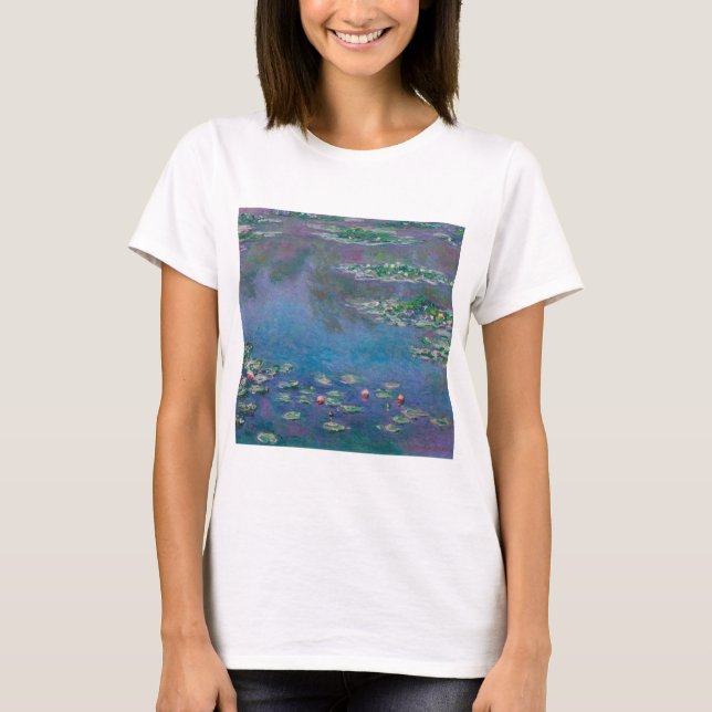 Water Lily Pond, Monet T-Shirt (Front)