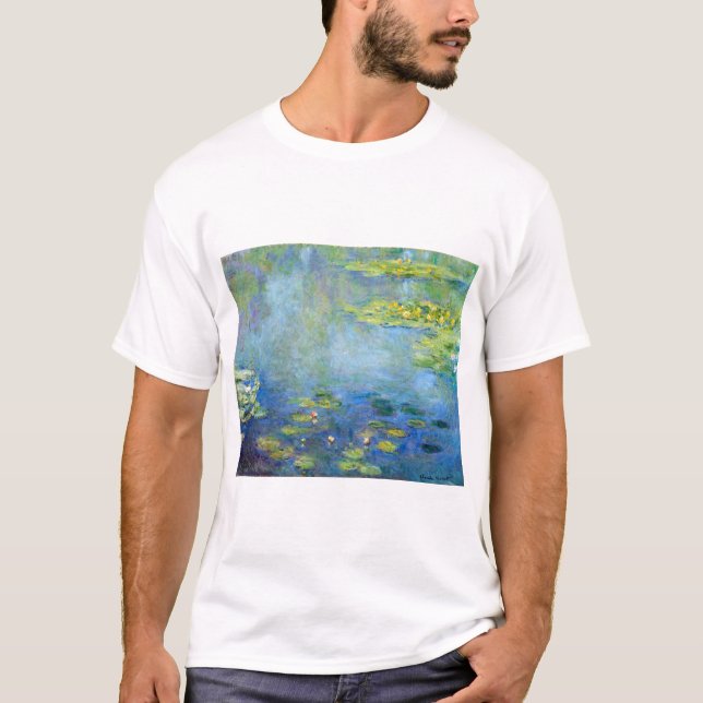 Water Lily Pond, Monet T-Shirt (Front)
