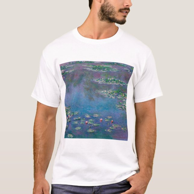 Water Lily Pond, Monet T-Shirt (Front)