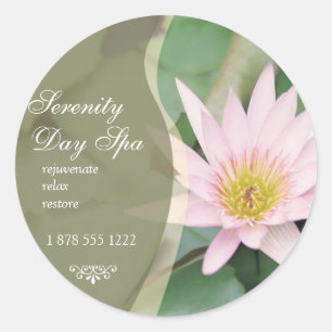 Water Lily Promotional Sticker