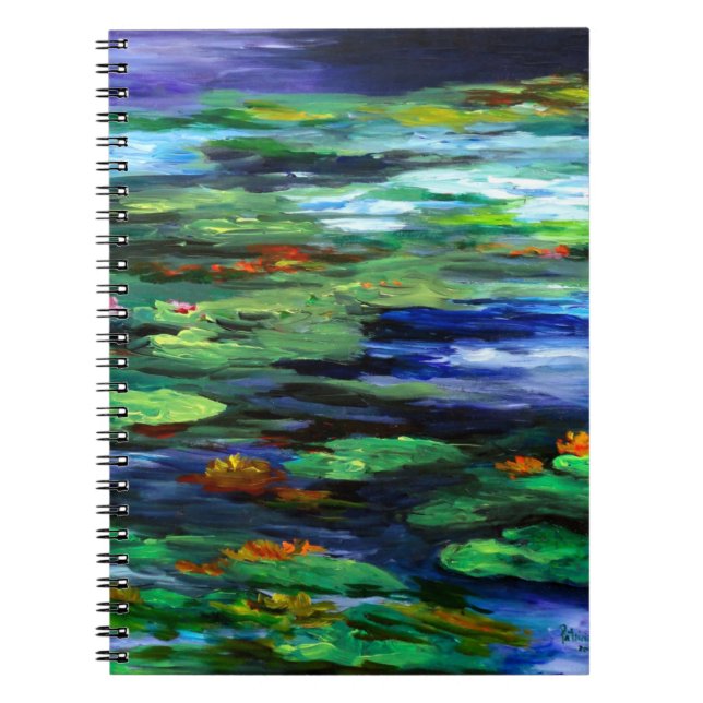 Water Lily Somnolence 2010 Notebook (Front)