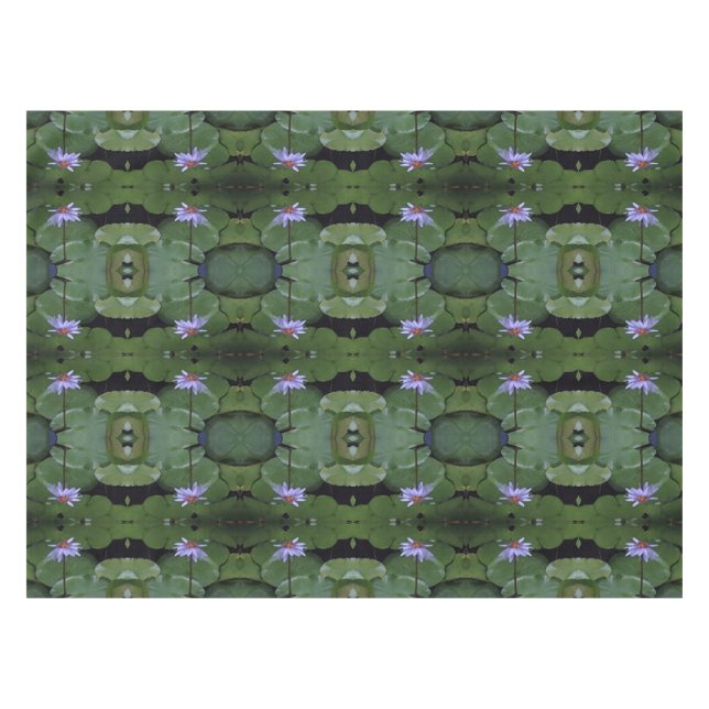Water Lily Tablecloth (Front (Horizontal))