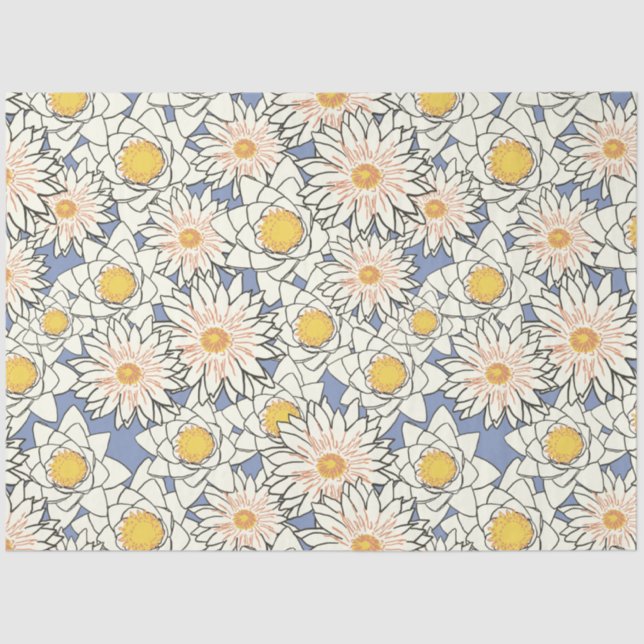 water lily tissue paper (Front)