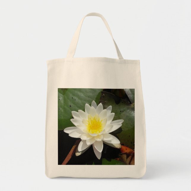 Water Lily Tote Bag (Front)