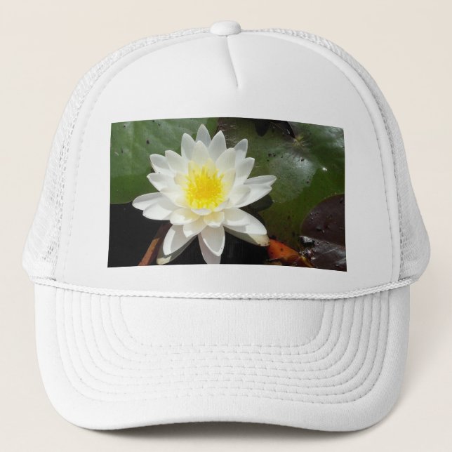 Water Lily Trucker Hat (Front)