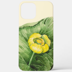water-lily watercolor iPhone 12 pro max case