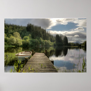 Water   Loch Ard Trossachs National Park Poster