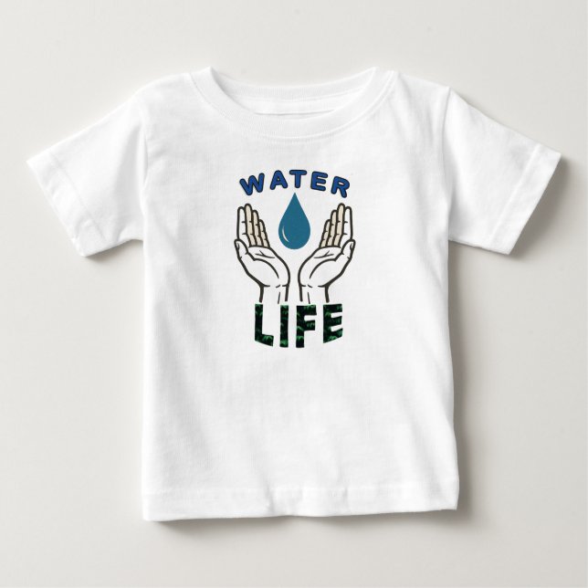 Water Love Baby Tee (Front)