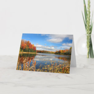 Water Mabel Lake Canada Card