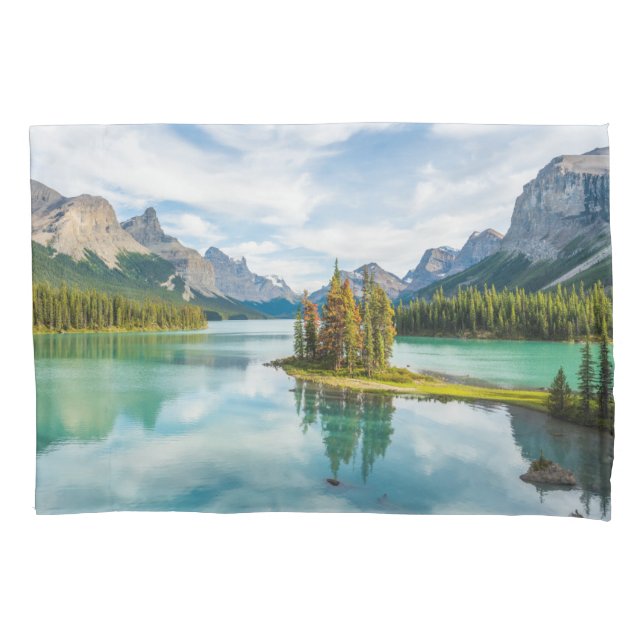 Water | Maligne Lake, Jasper National Park, Canada Pillowcase (Front)
