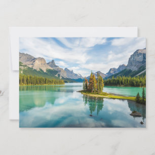 Water   Maligne Lake, Jasper National Park, Canada Thank You Card