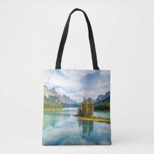 Water   Maligne Lake, Jasper National Park, Canada Tote Bag