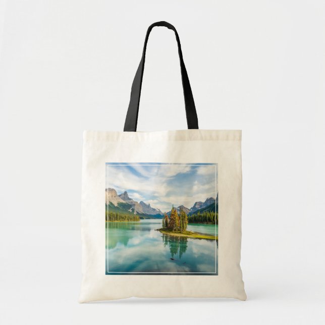 Water | Maligne Lake, Jasper National Park, Canada Tote Bag (Front)