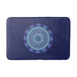 Water Mandala Bath Mat