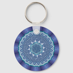Water Mandala Keychain