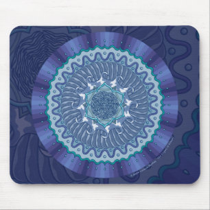 Water Mandala Mousepad