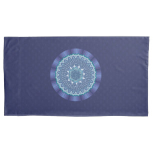 Water Mandala Pillow Case