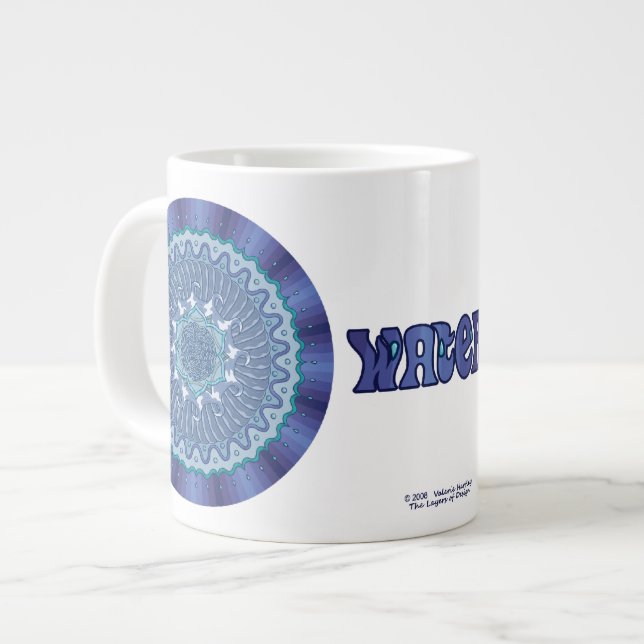 Water Mandala Speciality Mug (Front Left)
