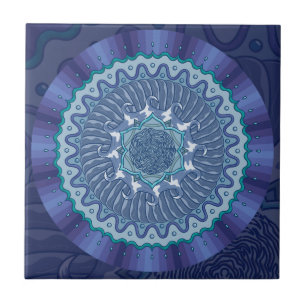 Water Mandala Tile
