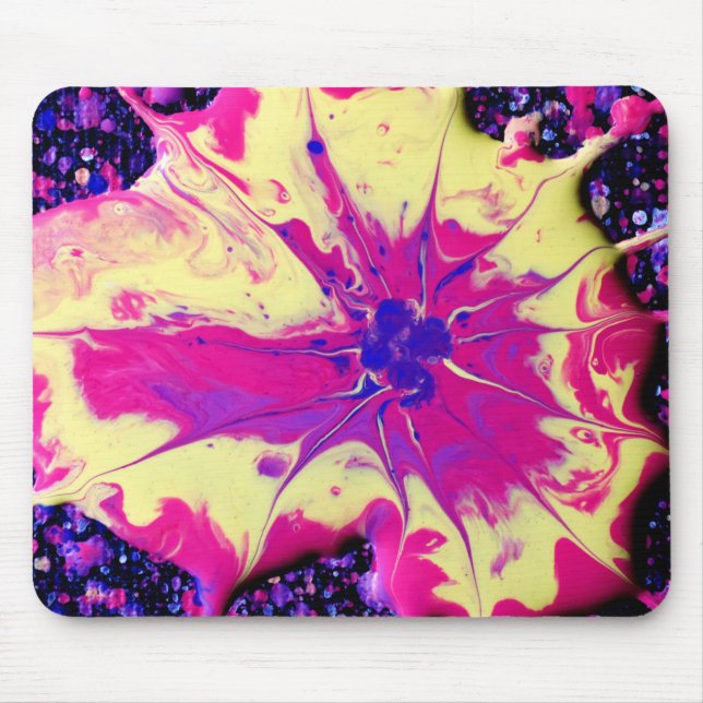 Water Marble  Mouse Pad (Front)