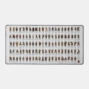 Water Margin Desk Mat: Outlaws Mat