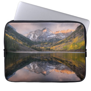 Water Maroon Bells Colorado Laptop Sleeve
