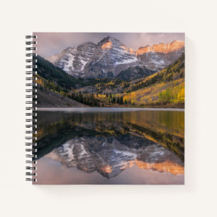 Water Maroon Bells Colorado Notebook