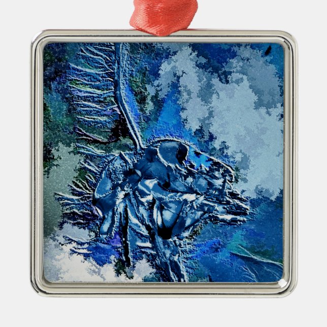 WATER METAL TREE DECORATION (Front)