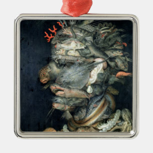 Water, Metal Tree Decoration