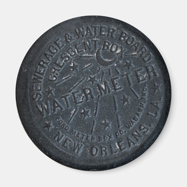 water metre magnet (Front)