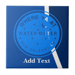 Water Metre, Who DaT, Dutch Look, Personalise Tile