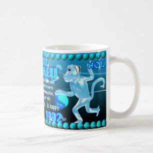 Water Monkey born 1932 1992 Coffee Mug
