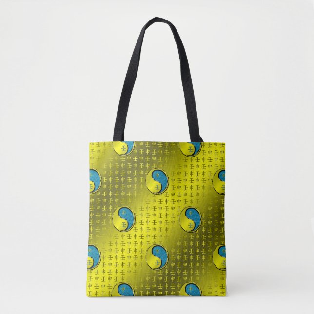 Water Monkey Tote Bag (Front)